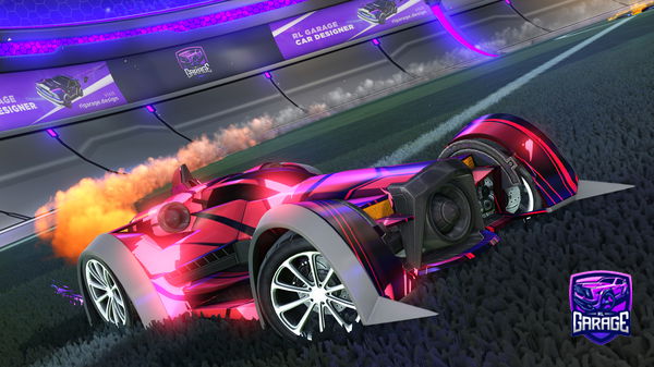 A Rocket League car design from elkie