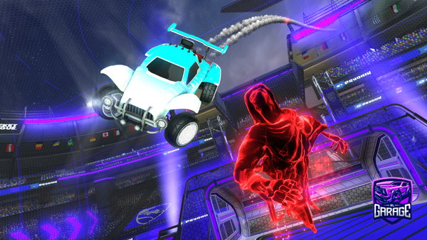 A Rocket League car design from Hospobar