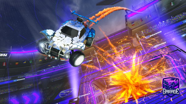A Rocket League car design from kanarie2011