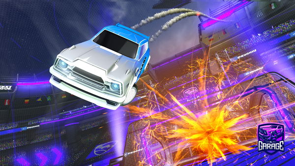 A Rocket League car design from Xplr_Critical