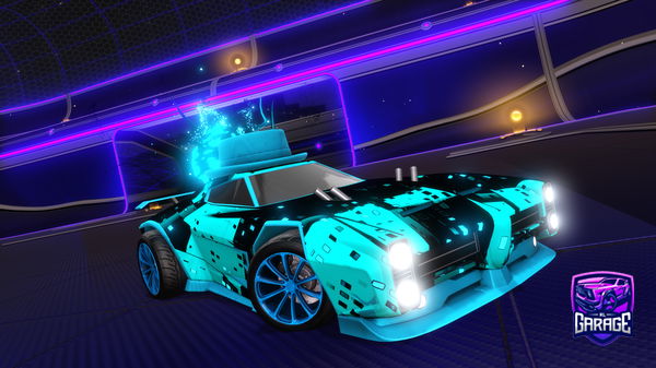 A Rocket League car design from YTvaltsu60