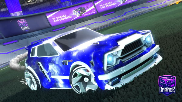 A Rocket League car design from Racing4878