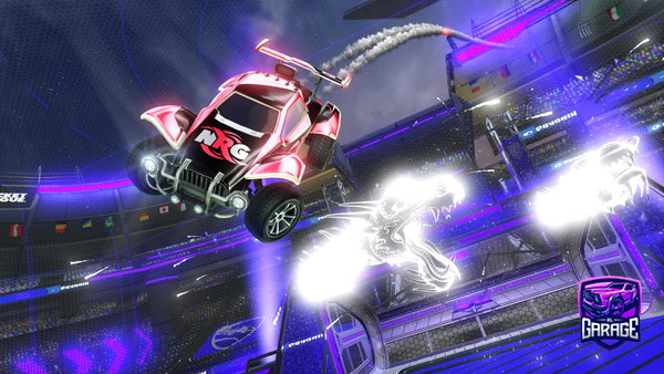 A Rocket League car design from CuboidRhyme1421