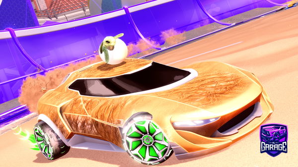 A Rocket League car design from SuperMommy