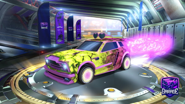 A Rocket League car design from curiositeej