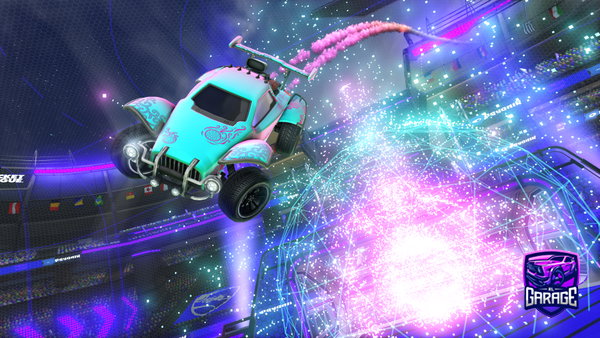 A Rocket League car design from ptrexz