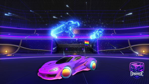 A Rocket League car design from JayTheSadLad