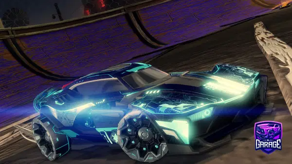 A Rocket League car design from Raiyu