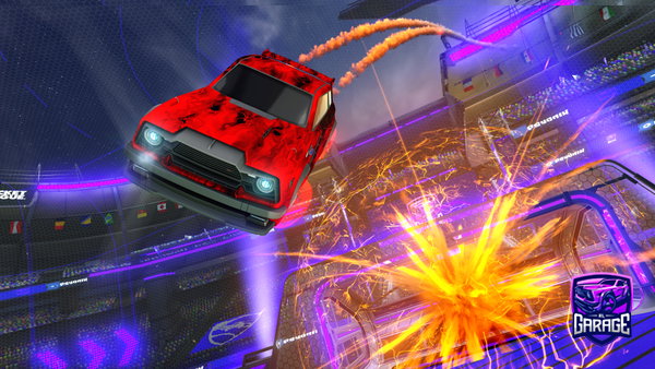 A Rocket League car design from Abduuu