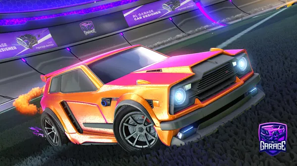 A Rocket League car design from dante_zhh