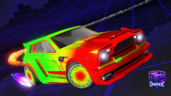 A Rocket League car design from speedyluquetxx