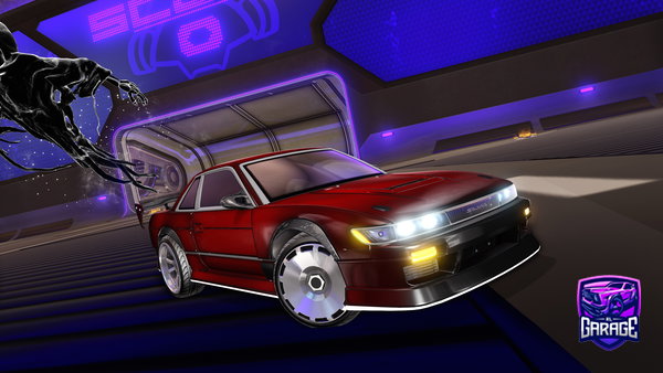 A Rocket League car design from KINGMAN_J1NX