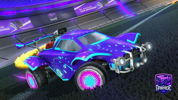 A Rocket League car design from AndrewWalker
