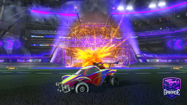 A Rocket League car design from LiamvRee2011