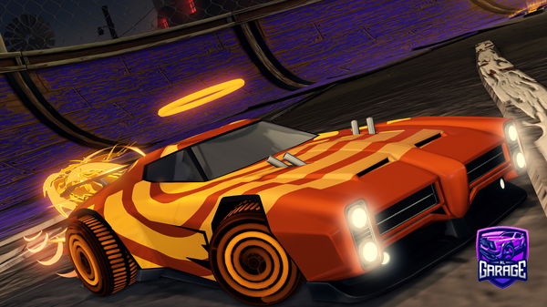 Orange Super Manga-Bolt III Rocket Boost