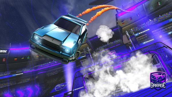 A Rocket League car design from Mohamed20098729