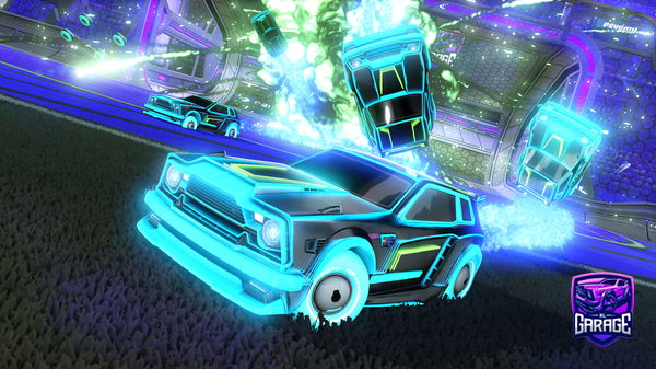 A Rocket League car design from Lionplayz11