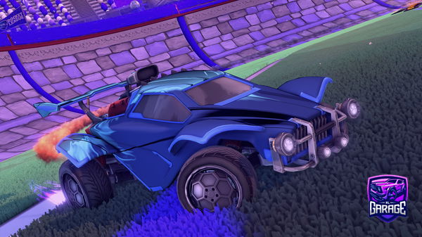 A Rocket League car design from left_twix37