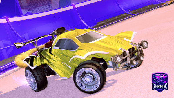 A Rocket League car design from x8r