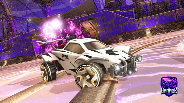 A Rocket League car design from luquetadeus
