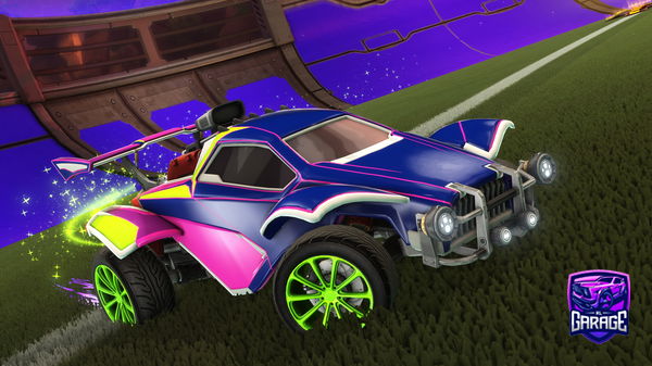 A Rocket League car design from RobinYT_09