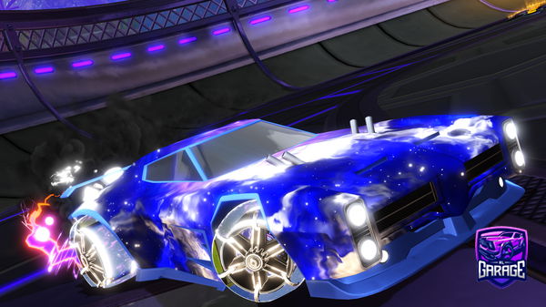 A Rocket League car design from mysteryduke