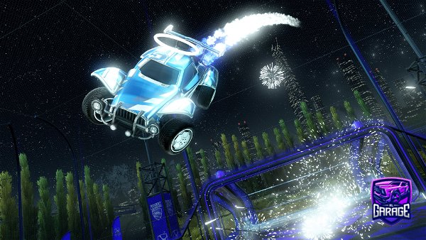 A Rocket League car design from WANTED_RL