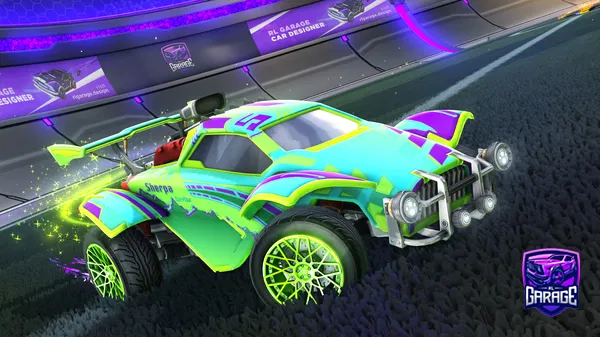 A Rocket League car design from jovi-_-