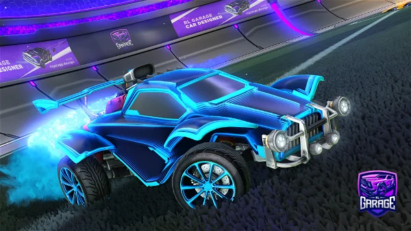 A Rocket League car design from WholesomeTraderShan