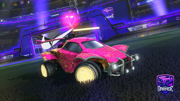 A Rocket League car design from Alexia21