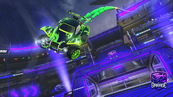 A Rocket League car design from Ezosku