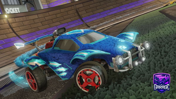 A Rocket League car design from Sytux132