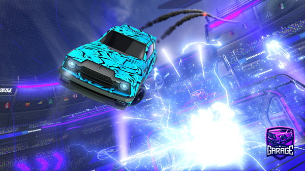 A Rocket League car design from Recon_Dewayne