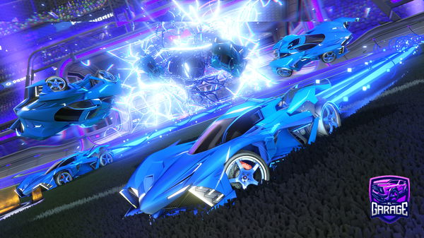 A Rocket League car design from StillGalactical