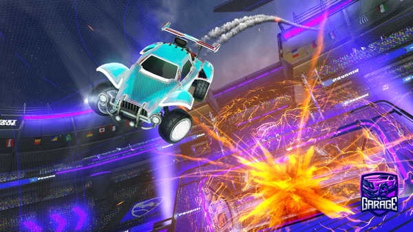 A Rocket League car design from V3nus_igorx