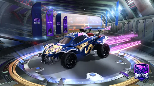 A Rocket League car design from AGG_JOHNSON