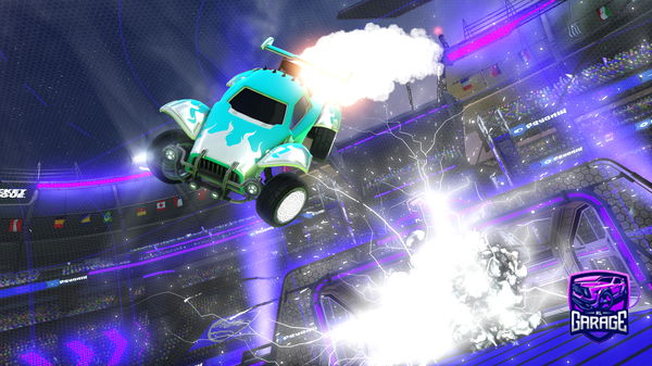 A Rocket League car design from Deamone