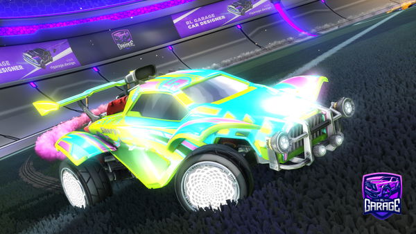A Rocket League car design from TheCrew2223