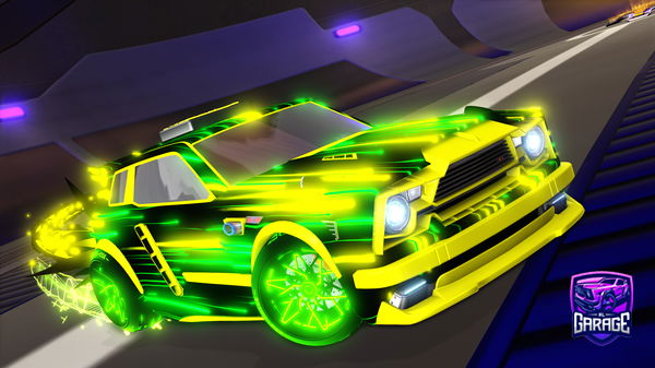 A Rocket League car design from MystixCCFC