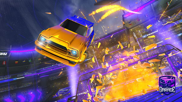 A Rocket League car design from KlutzyRL