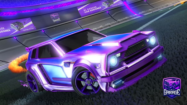 A Rocket League car design from Pawniward