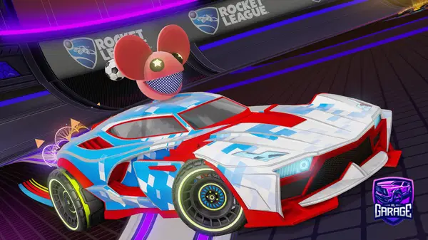 A Rocket League car design from M455ey