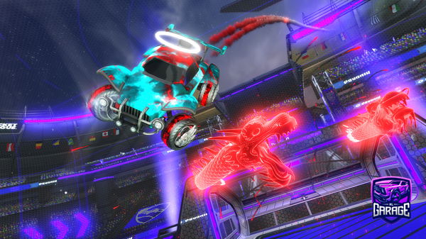 A Rocket League car design from AceSolo