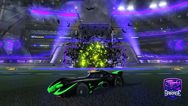 A Rocket League car design from Bobbyballs