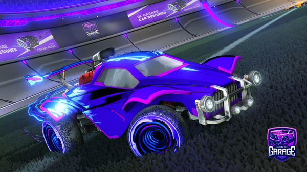 A Rocket League car design from RYZN-FROSTYBISCUIT