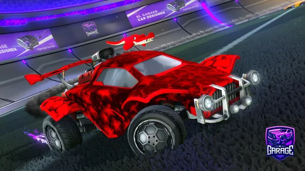 A Rocket League car design from BlueBeII