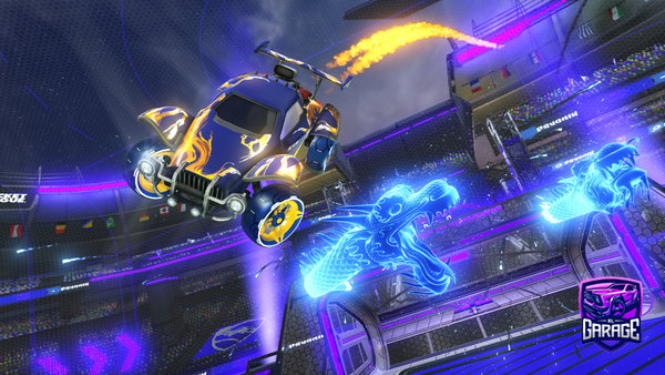 A Rocket League car design from Marcuddd