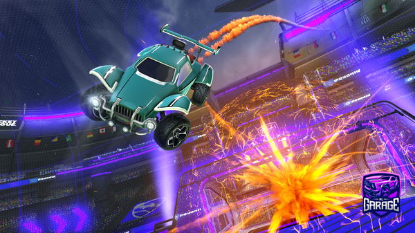 A Rocket League car design from Sebsal02