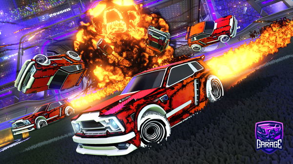 A Rocket League car design from t4nn3r