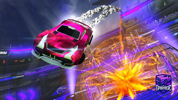 A Rocket League car design from syren83